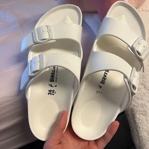 White birkenstocks